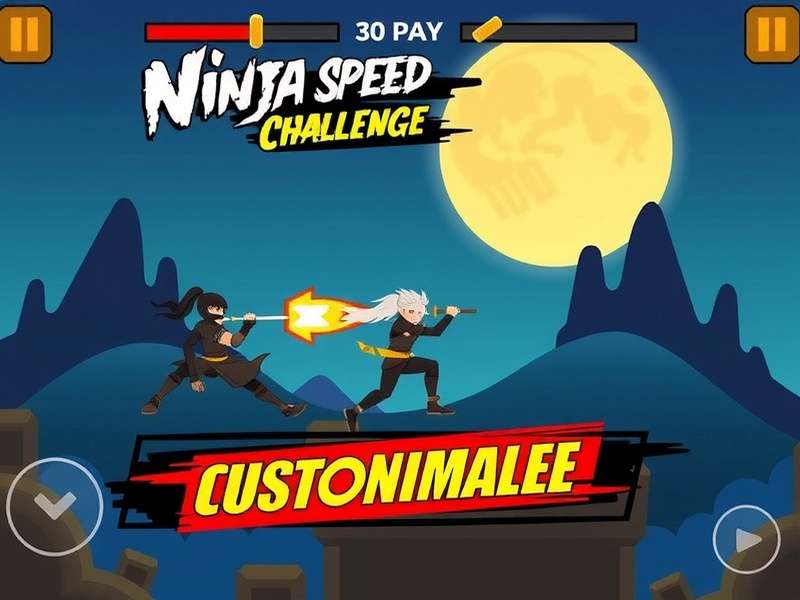 Ninja Speed Challenge character customization